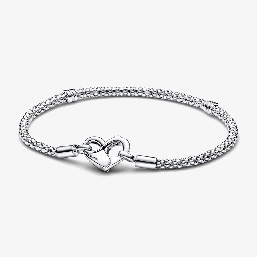 Pandora Moments Armband Herzverschluss mit Unendlichkeitssymbol -  592453C00-18