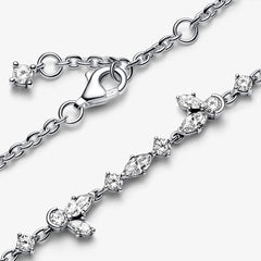 Pandora Funkelndes Herbarium Cluster Kettenarmband: Sterling-Silber