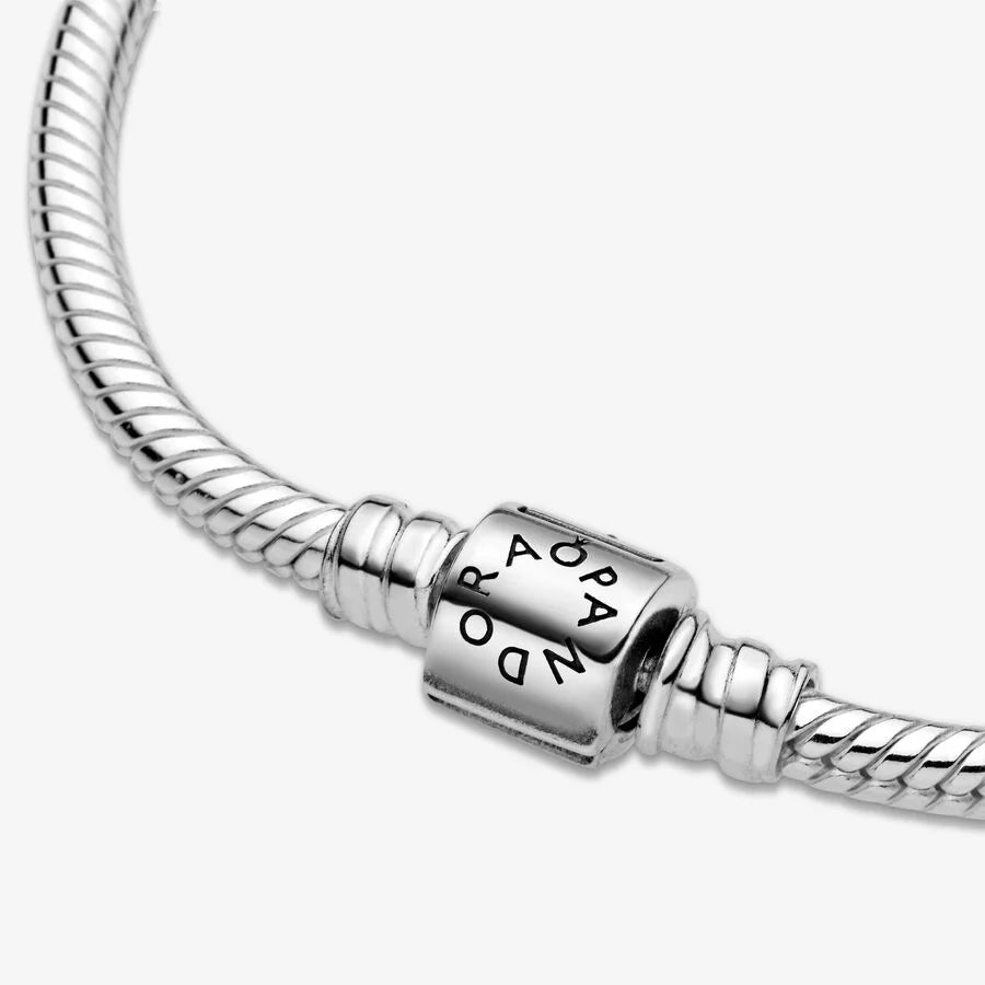 Pandora Schlangen-Gliederarmband: Eleganz und Raffinesse mit Zylinder-Verschluss - 598816C00
