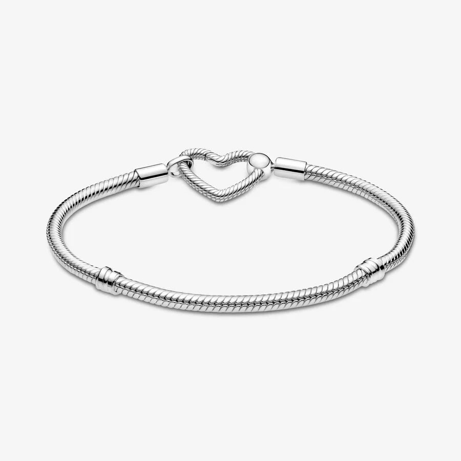 Pandora Herzverschluss Schlangen-Gliederarmband: Das Amulett der Liebe - 599539C00