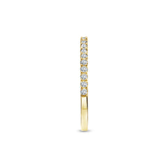 Eleganter Diamant-Pavé Ring aus 18K Gelbgold - YZ00405