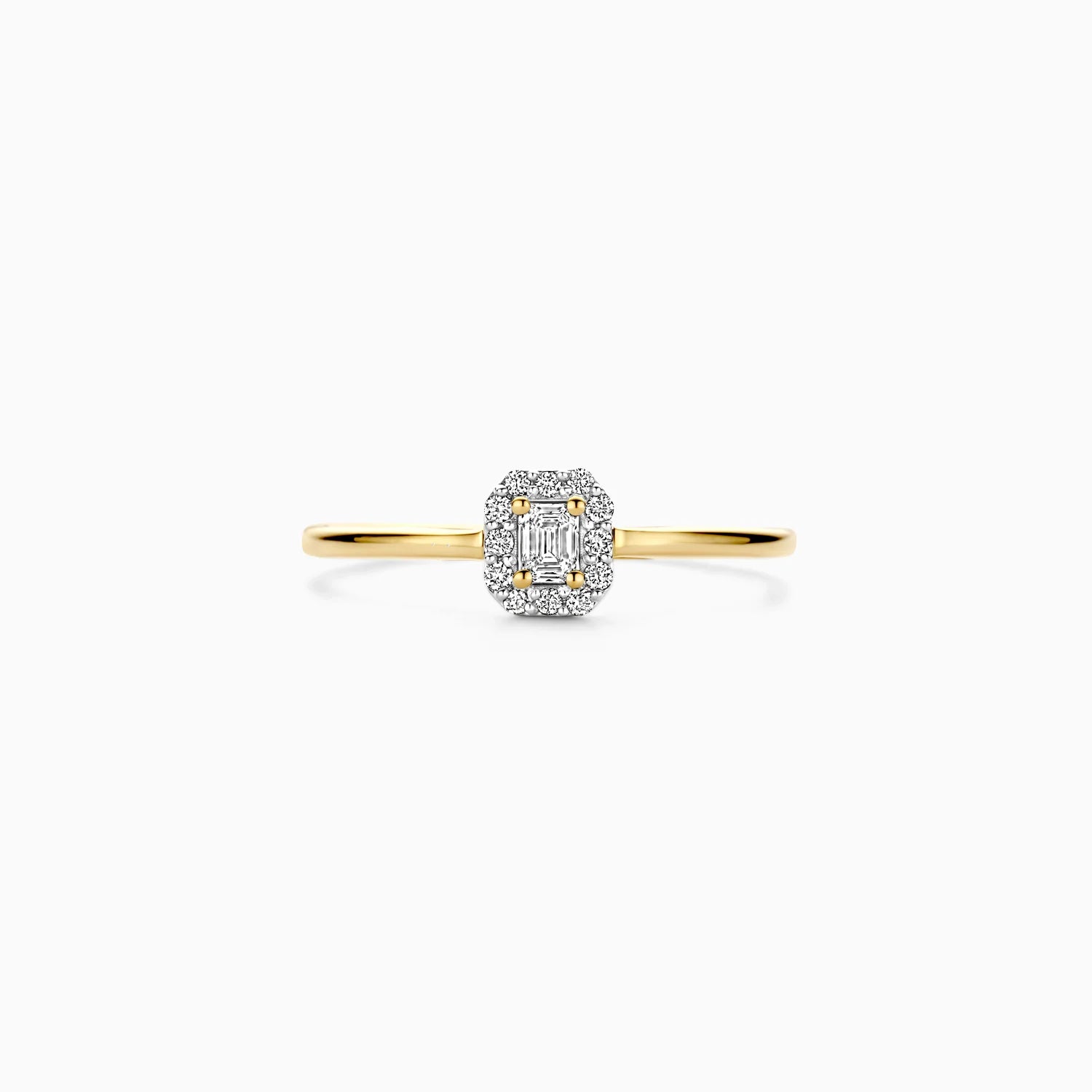 Blush Lab Diamonds Ring Gelbgold mit laborgegezüchtetem Diamanten - LG1022Y