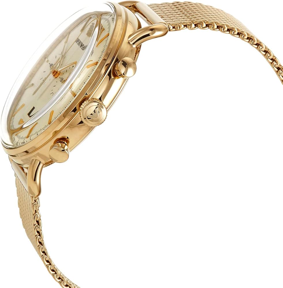 Emporio Armani Chronograph Gold Herrenuhr - AR11315