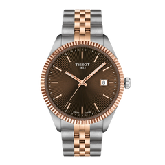Tissot 40mm Herrenuhr Roségold – Schweizer Quarzwerk & Saphirglas Uhr