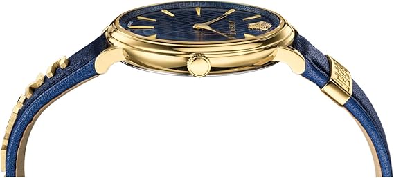 Versace Herrenuhr Edelstahl Schwarz
