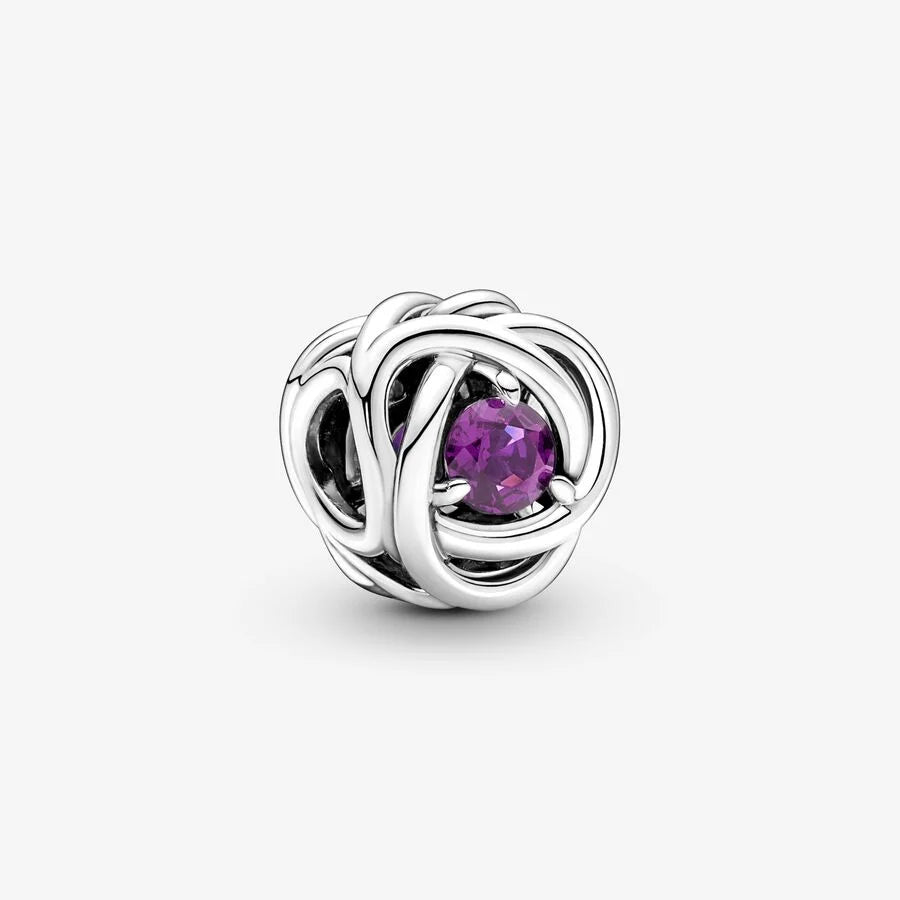 Pandora Charm: Ewigkeitskreis - Farboptionen, Sterling-Silber