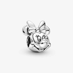 Pandora Disney Charm: Minnie Portrait aus Sterling-Silber