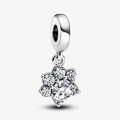 Pandora Charm-Anhänger: Pfotenabdruck - Cubic Zirkonia, Sterling-Silber