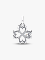 Pandora Charm Kleeblatt Zirkonia Silber – 793034C01