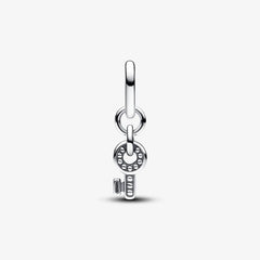 Pandora Mini-Charm-Anhänger: ME Schlüssel - Sterling-Silber