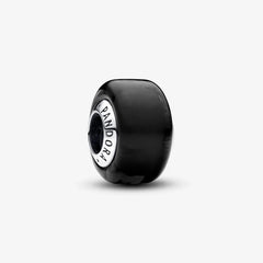 Charm Pandora Mini en verre de Murano noir - 793117C00 
