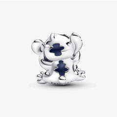 Pandora Disney Charm: Stitch Geburtstagstorte - Purpur, Emaille