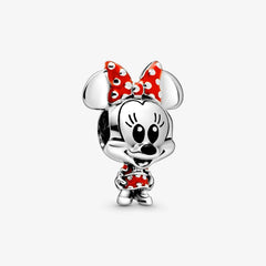 Pandora Disney Minnie Maus Charm: Sterling-Silber, 13.2 mm