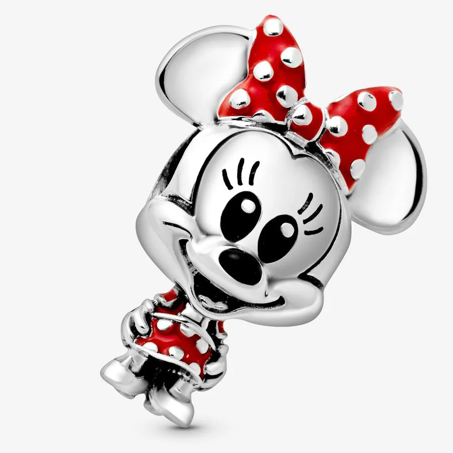 Pandora Disney Minnie Maus Charm: Sterling-Silber, 13.2 mm
