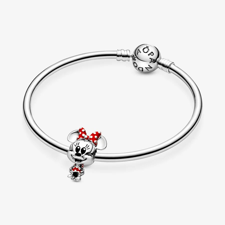 Pandora Disney Minnie Maus Charm: Sterling-Silber, 13.2 mm