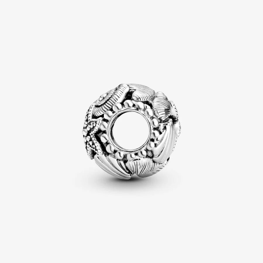 Pandora Offenes Charm-Design Muscheln, Seesterne und Herzen: Sommerzauber