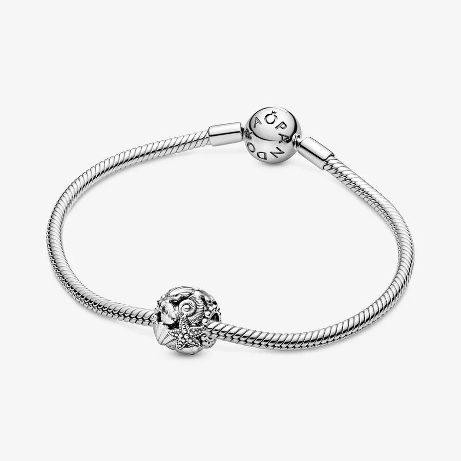 Pandora Offenes Charm-Design Muscheln, Seesterne und Herzen: Sommerzauber