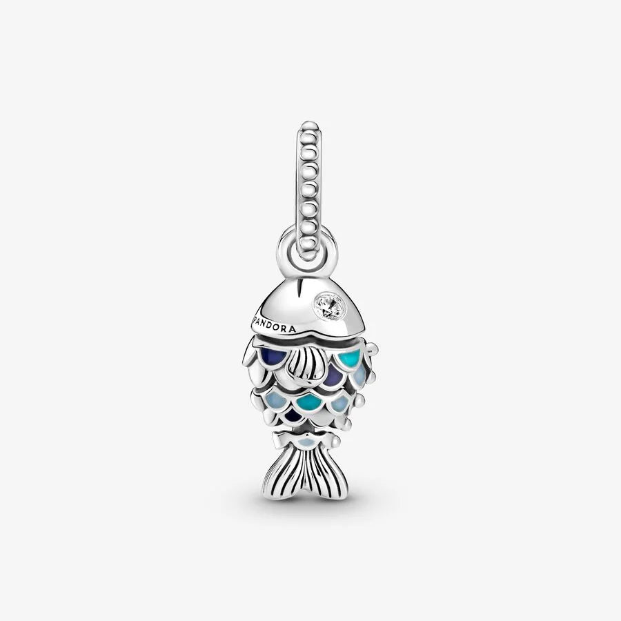 Pandora Charm-Anhänger Fisch mit Blauen Schuppen - 799428C01