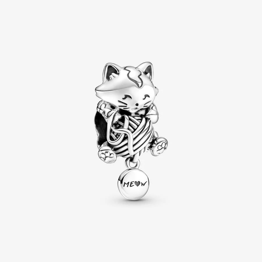 Pandora Charm mit Süssen Kätzchen und Garnknäuel - 799535C00