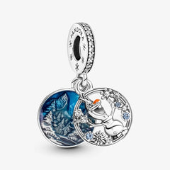 Pandora Disney Frozen Charm: Doppelter Anhänger mit Schneemann Olaf - 799638C01