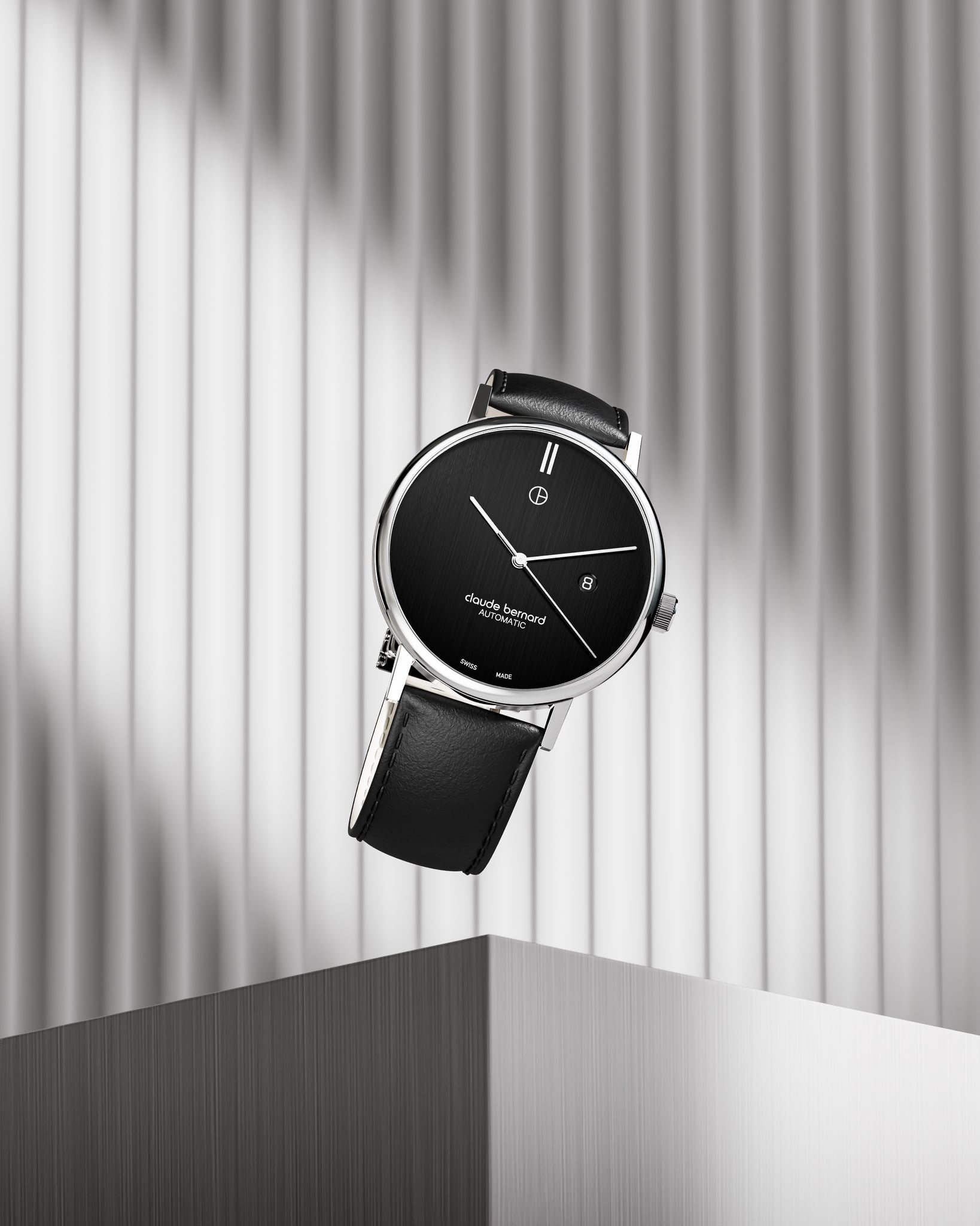 Claude Bernard Classic Automatik Limited Edition Gebürstet - 80102 3 NIN1
