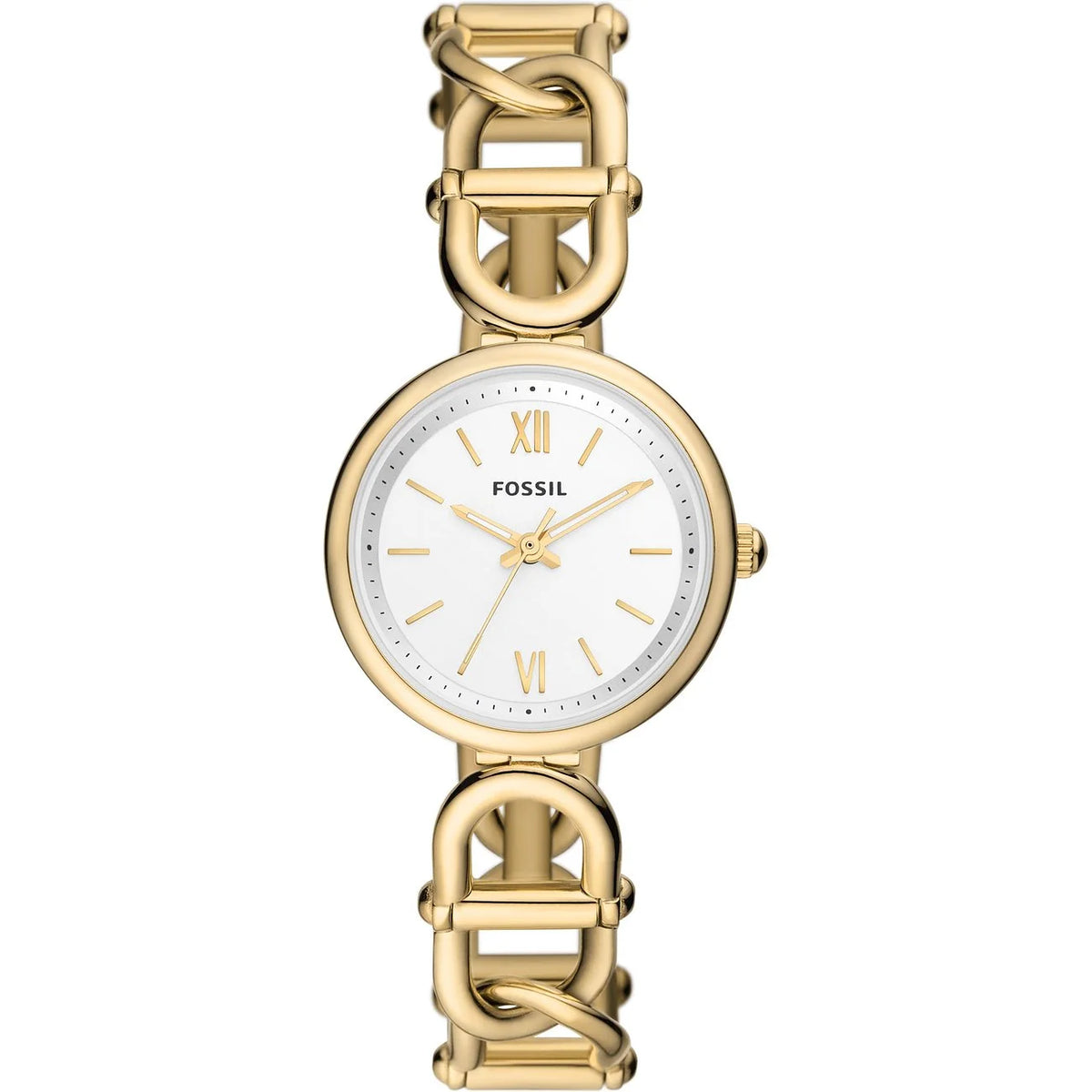 Fossil Carlie Quarz Damenuhr in Gold - ES5272