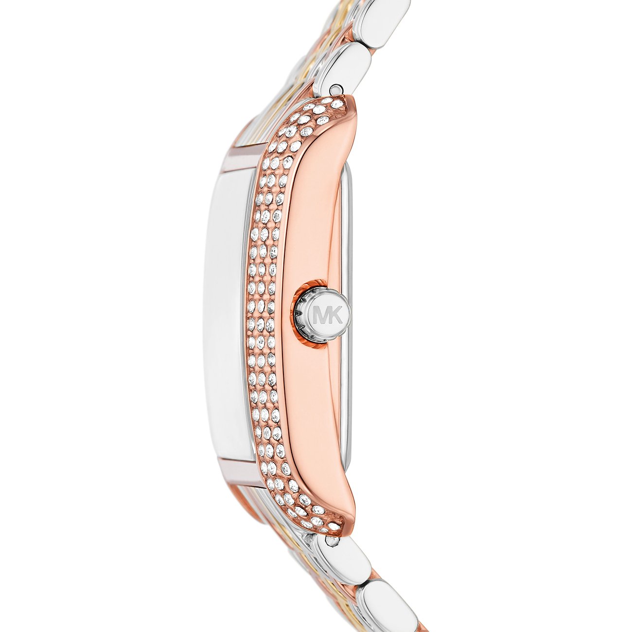 Michael Kors Emery Tricolor mit Pavé Damenuhr - MK4744