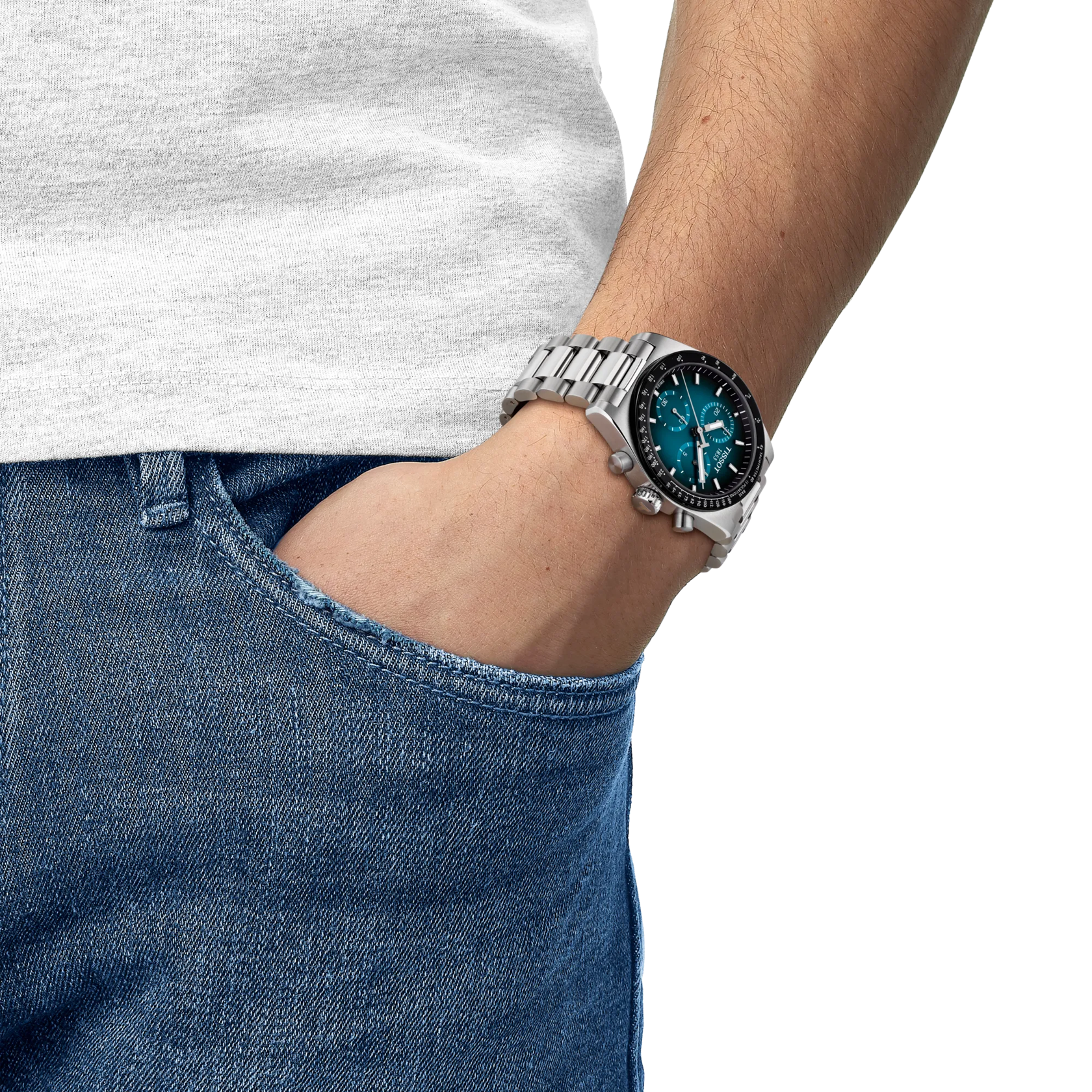 Tissot Schweizer Quarzwerk & Saphirglas 40mm Herrenuhr - T149.417.11.041.01