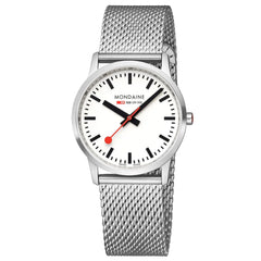 Mondaine Simply Elegant Herrenuhr aus Edelstahl, 36 MM - A400.30351.16SBZ