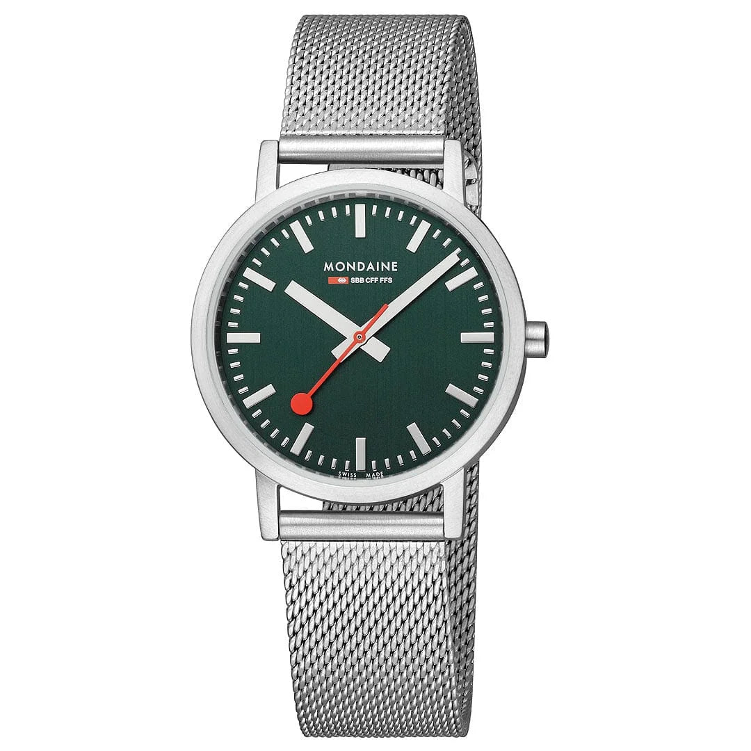 Mondaine Classic Damenuhr aus Edelstahl, 36 MM - A660.30314.60SBJ