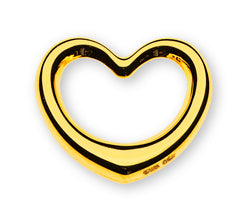 Anhänger Swinging Heart Gelbgold 750