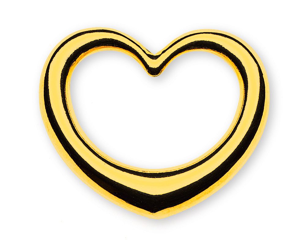 Anhänger Swinging Heart Gelbgold 750 gross