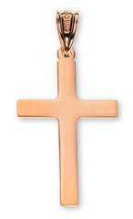 Anhänger Kreuz Rotgold 750