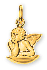Anhänger Engel Gelbgold 750