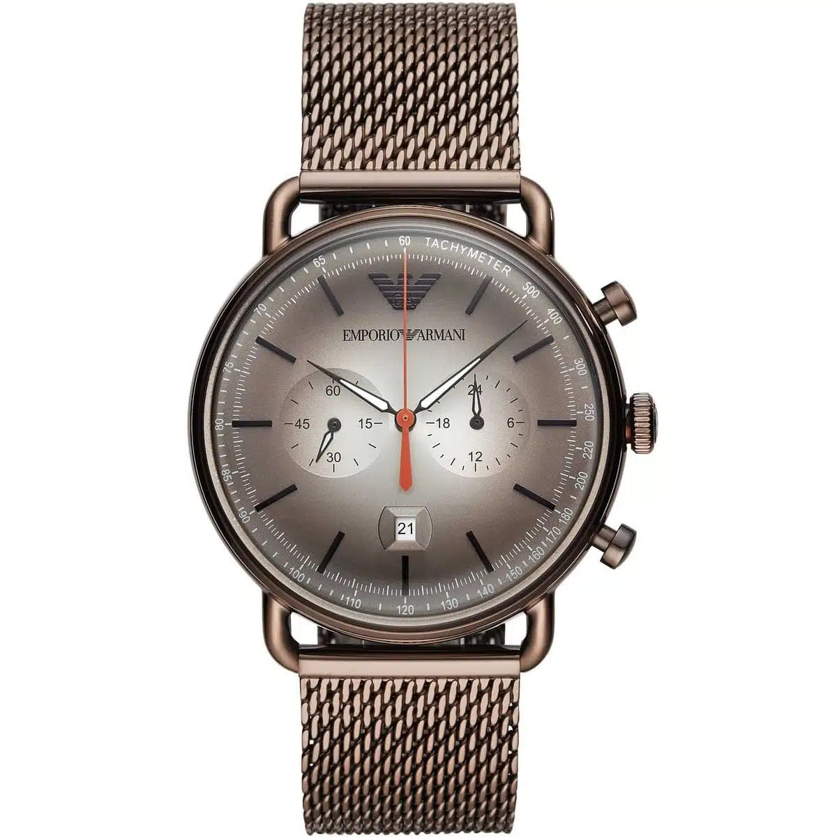 Emporio Armani Herren Chronograph Edelstahl Uhr - AR11169