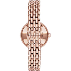 Emporio Armani Damenuhr - Rosé / Perlmutt - AR11355