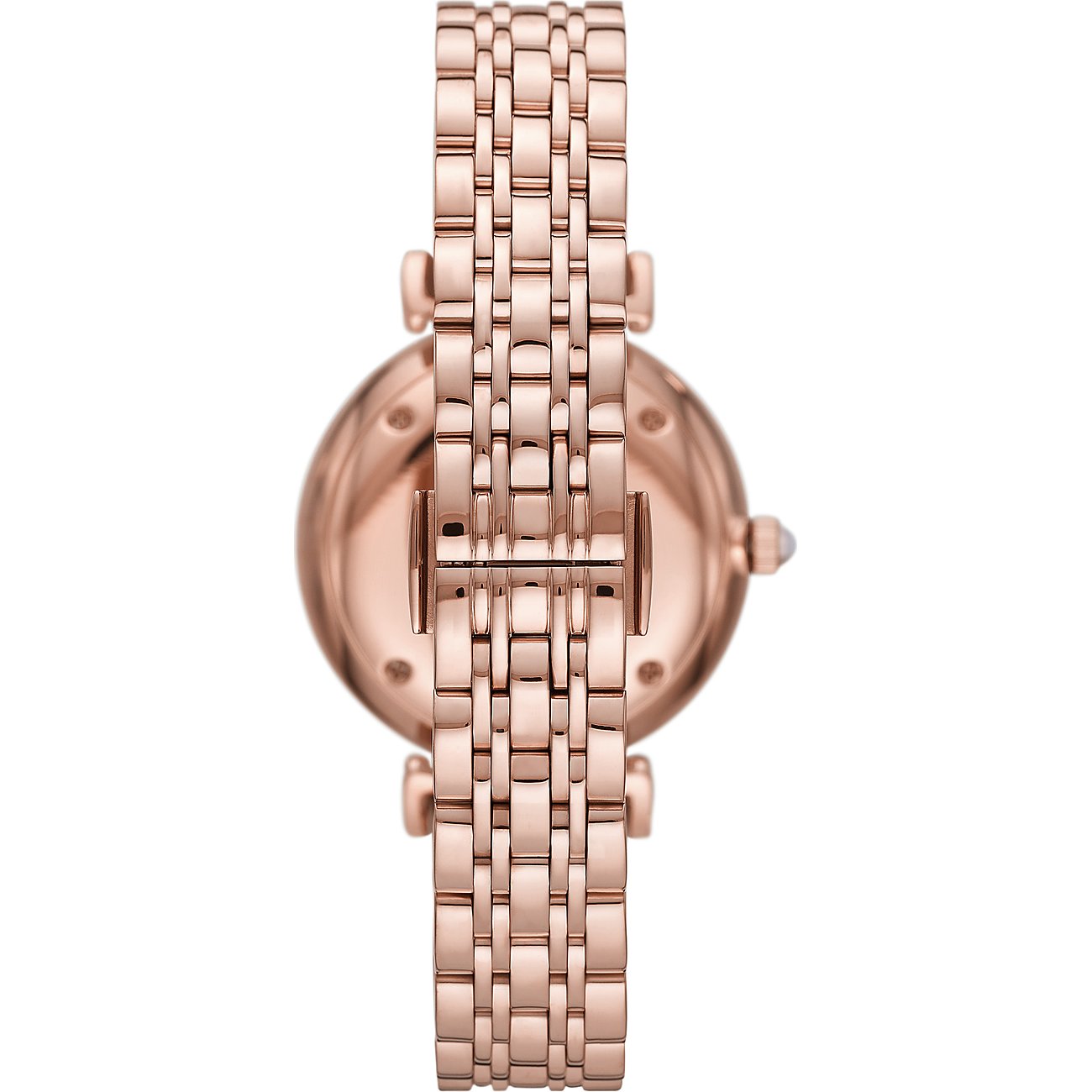 Emporio Armani Damenuhr - Roségold / Perlmutt - AR11385