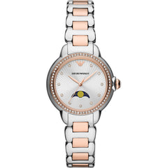 Emporio Armani Mia Bicolor Moonphase Damenuhr - AR11567