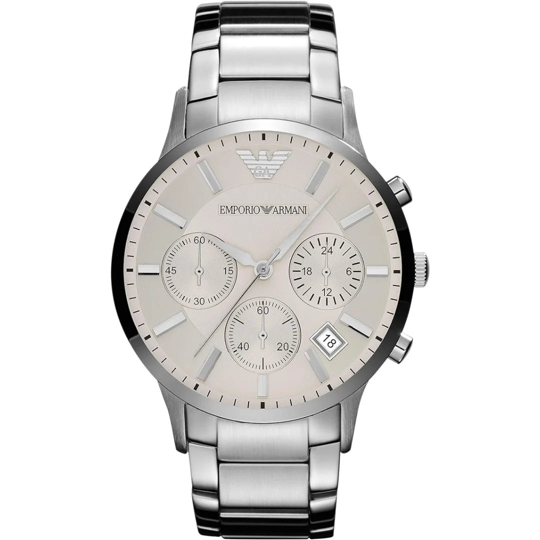 Emporio Armani Chronograph Quarz Herrenuhr - AR2458