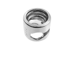 Anhänger Solitär Zargenfassung Weissgold 750 für 0.75 ct.