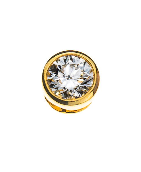 Anhänger Solitär Gelbgold 750 0.25ct.