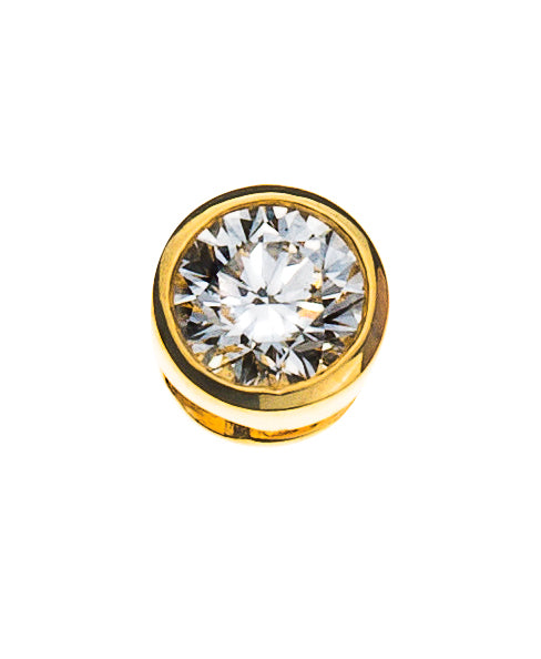 Anhänger Solitär Gelbgold 750 0.33ct.