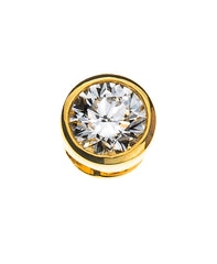Anhänger Solitär Gelbgold 750 0.33ct.