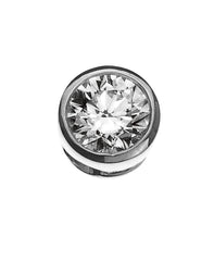 Anhänger Solitär Zargenfassung Weissgold 750 H-SI 0.50 ct.
