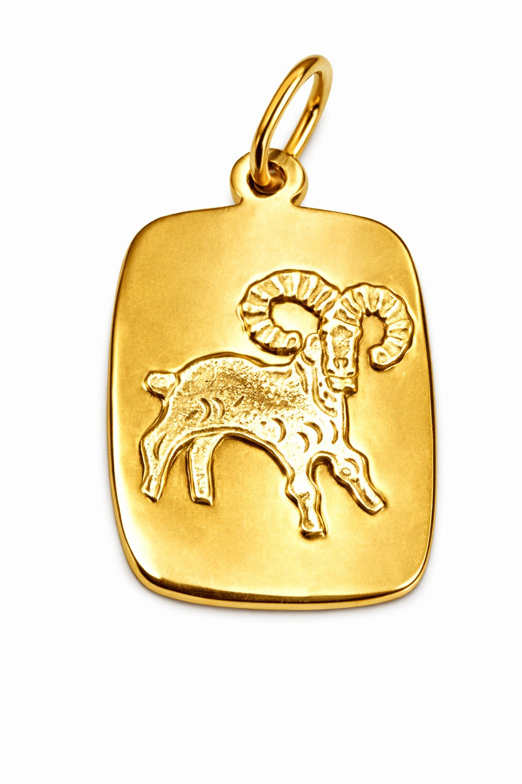 Anhänger Sternzeichen Widder Gelbgold 750