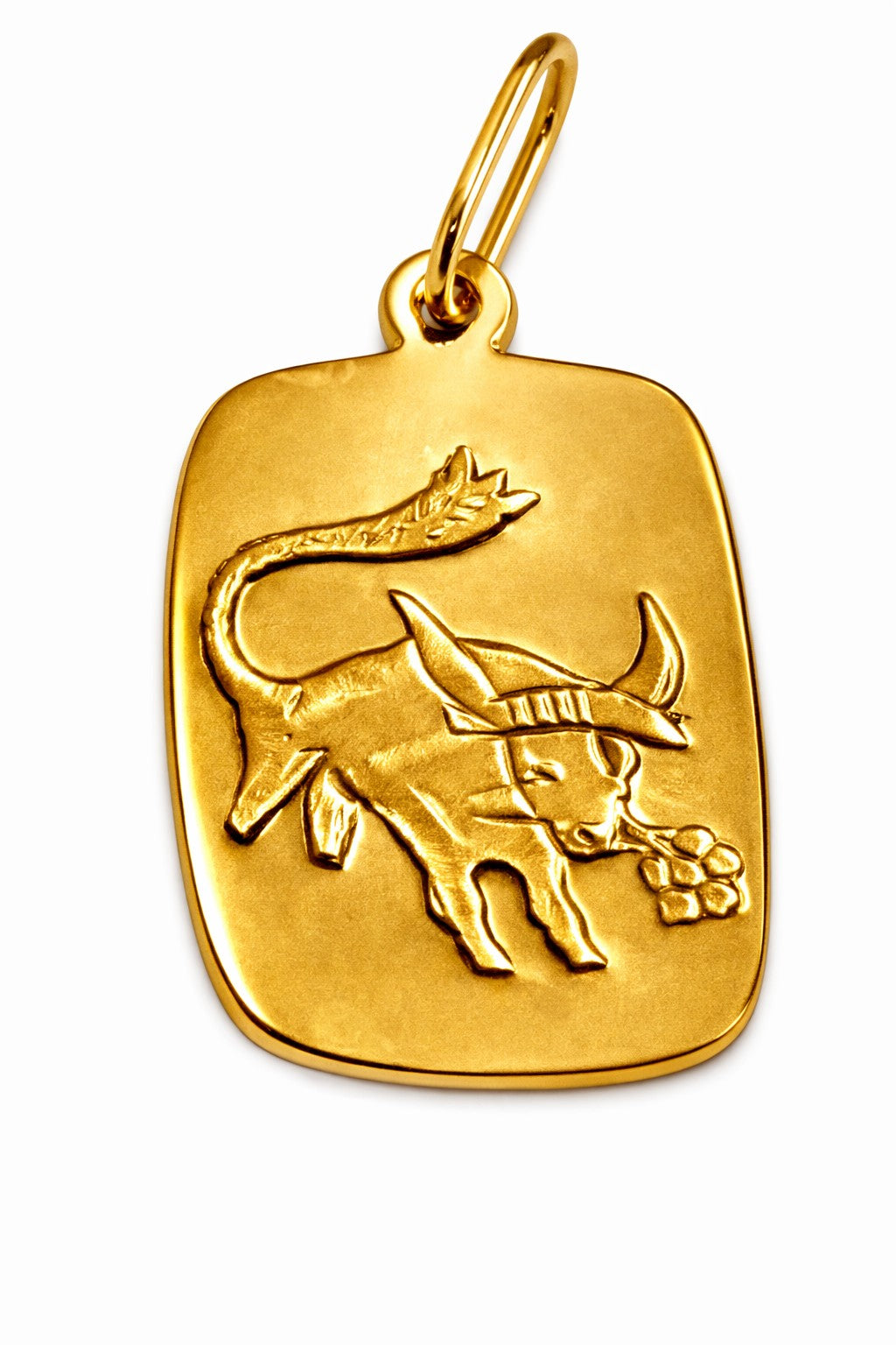 Anhänger Sternzeichen Stier Gelbgold 750