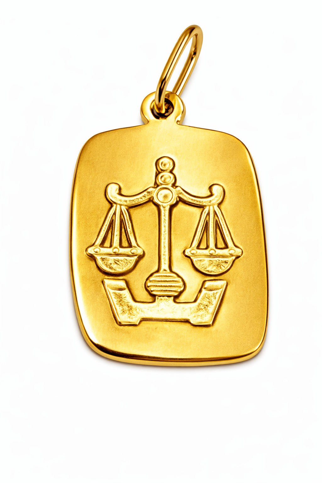 Anhänger Sternzeichen Waage Gelbgold 750