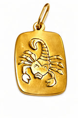 Anhänger Sternzeichen Skorpion Gelbgold 750