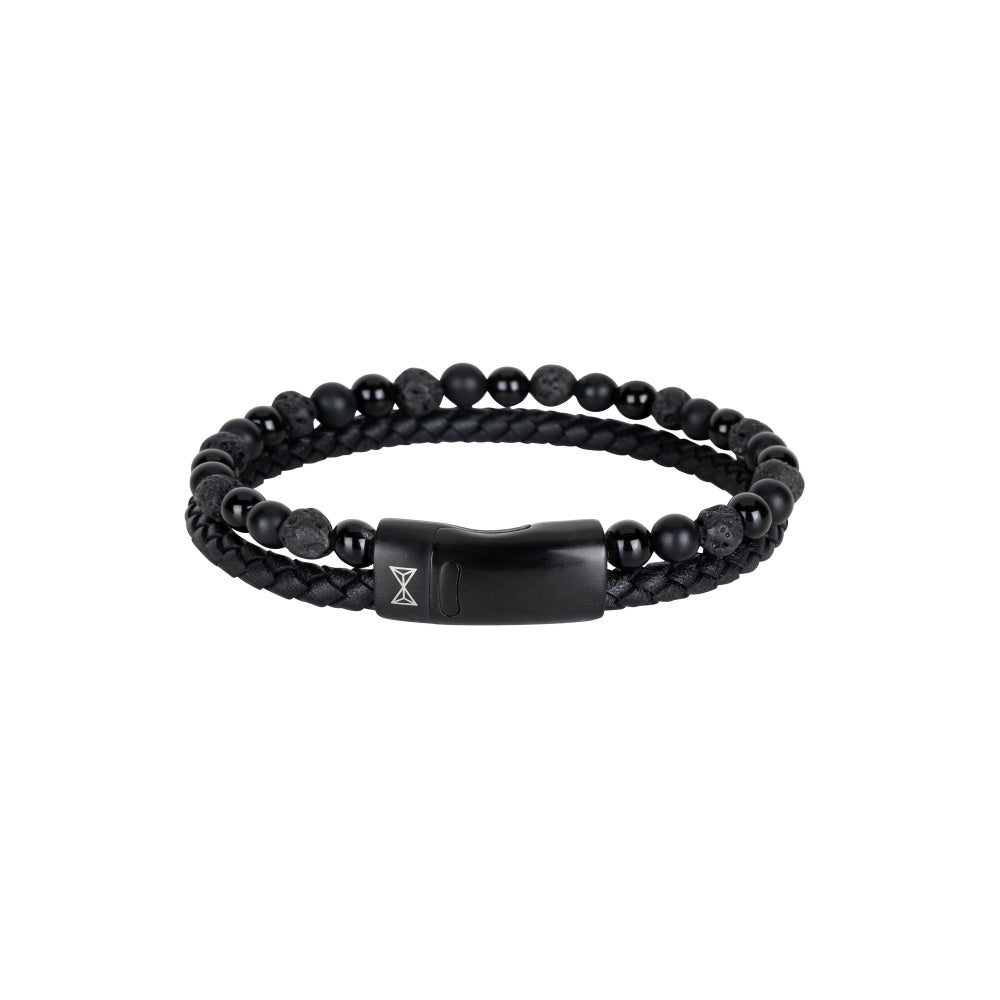 AZE Jewellery Herrenarmband Blackmore-Black