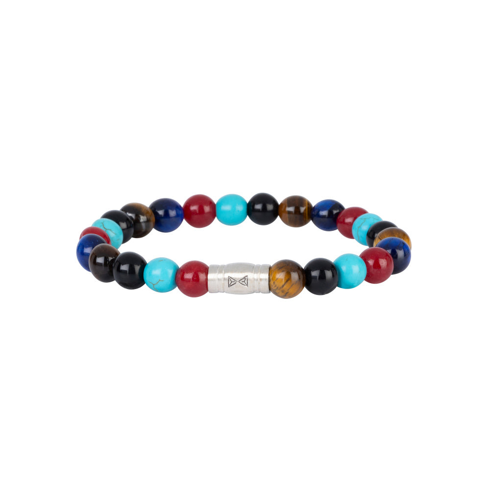 AZE Jewellery Herrenarmband Rainbow Mountain Mehrfarbig